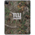NFL New York Giants Realtree Xtra Green Camo iPad Pro 11in (2024) Clear Case